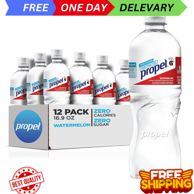 Propel, Watermelon, Zero Calorie Sports Drinking Water with Electrolytes and Vit