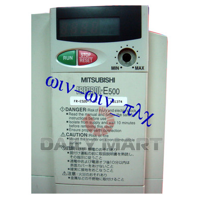 New In Box MITSUBISHI FR-E520-7.5K Variable Speed/Frequency Drive 220V 7.5KW