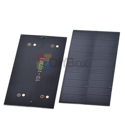 1W 5V Mono Solar Panel For lighting systems Water Pump Street Lighting 200mA US