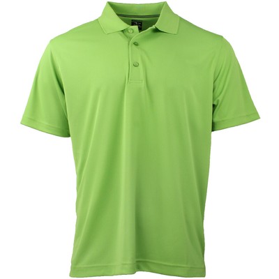 Page & Tuttle Cool Swing Solid Solid Short Sleeve Polo Shirt Mens Size L Casual P2990