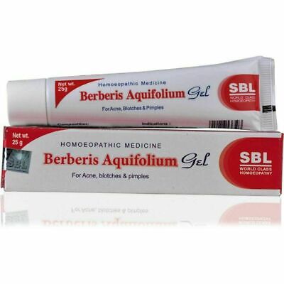 SBL Berberis Aquifolium Gel for Acne Pimples Skin Darkening Dark Circle - 25Gms