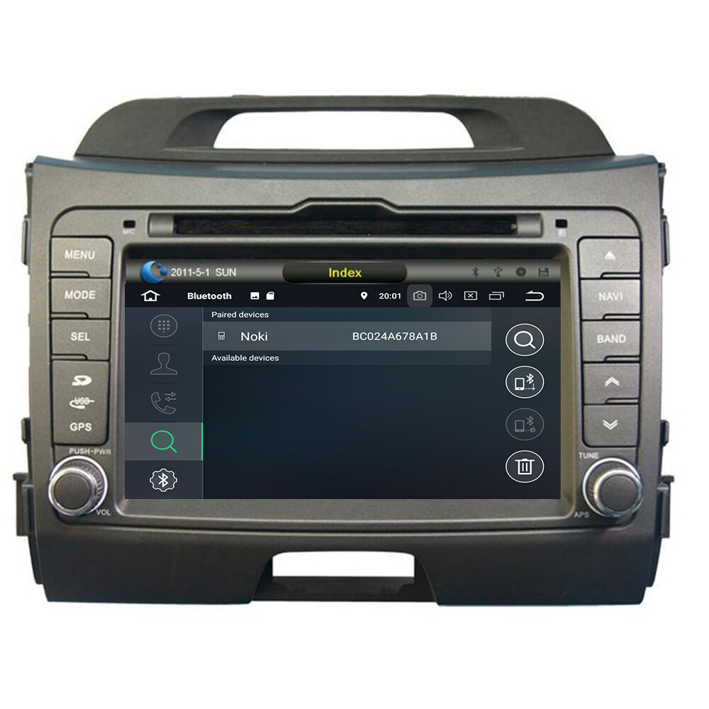 Kia SPORTAGE Android Autoradio GPS 3D Navi Touchscreen ...