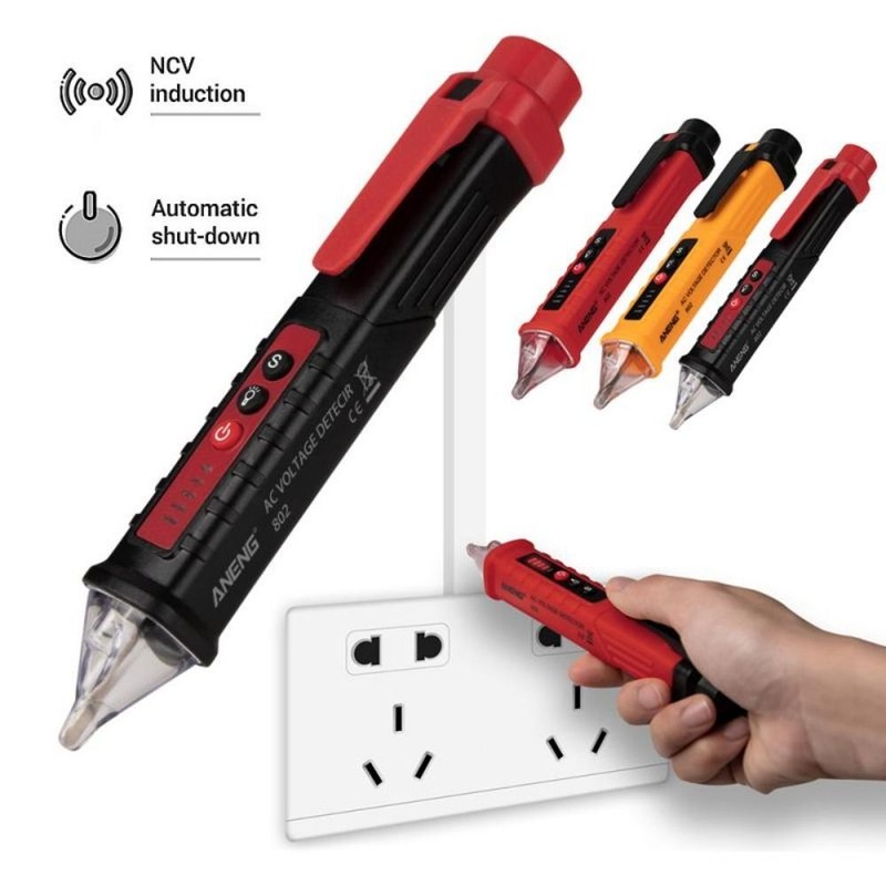 12v-1000v Electric Tester Ac/dc Voltage Detector Digital Tester Pen