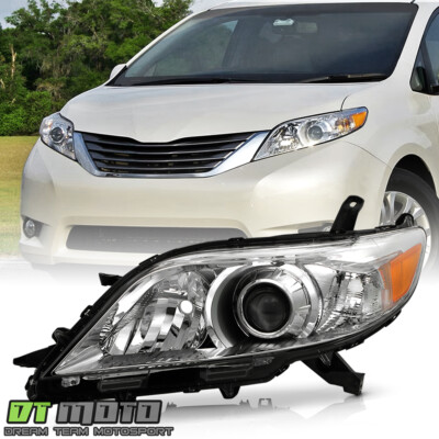 For 2011-2020 Toyota Sienna Halogen Headlight Headlamp Replacement Driver Side