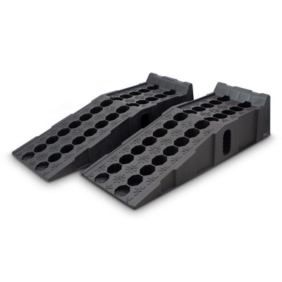 Auffahrkeile Autorampe Unterlegkeil Rampe PKW KFZ Auto 265mm breit 7T 2x Bituxx
