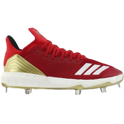 

Adidas Icon 4 Бейсбольные бутсы Мужские кроссовки Размер 14 D Спортивная обувь AQ0098, Gold;red, adidas Icon 4 Baseball Cleats
