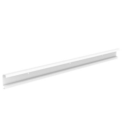 CLOSETMAID 2824 ShelfTrack 24-INCH White Hang Track White Epoxy Finish