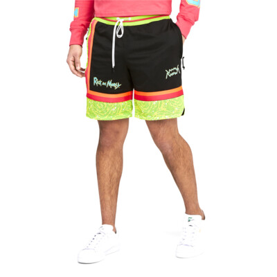 Puma Rick  M X Basketball Shorts Mens Size S  Casual Athletic Bottoms 53543901