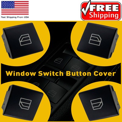 4pcs Driver Window Switch Cap Button For E-Klasse Mercedes-Benz Cabriolet W212
