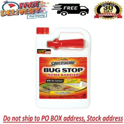 Bug Stop RTU Home Insect Control Pest Ants Roach Spiders Flea Killer US 1 gallon