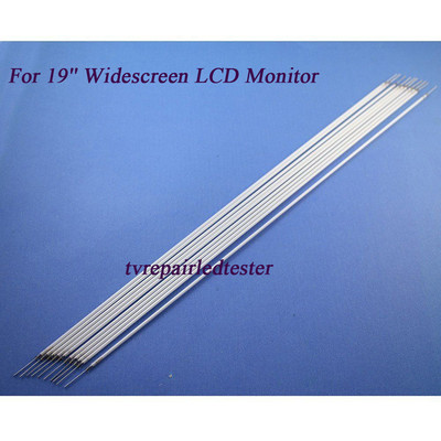 10Pcs 418mm*2.4mm CCFL Backlight Lamps for 19'' Widescreen LCD Monitor New