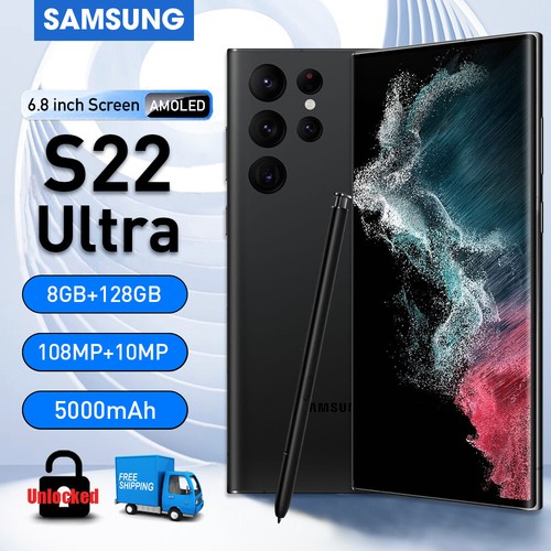 NEW UNLOCKED SAMSUNG GALAXY S22 ULTRA 5G SM-S908U ALL COLORS AND