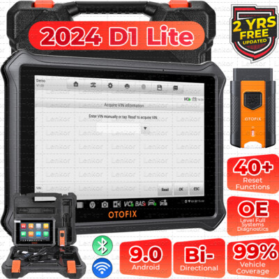 2024 OTOFIX D1 Lite Bidirectional Scanner Full System Diagnostic Key Coding Tool