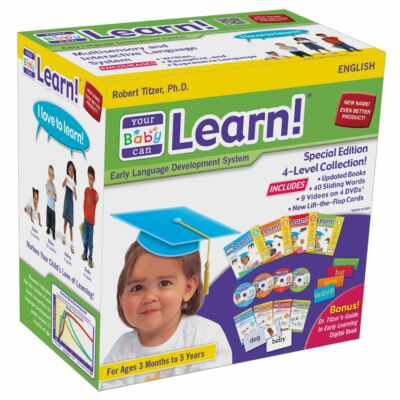 YOUR BABY CAN LEARN! American English SPECIAL EDITION 4--LEVEL KIT
