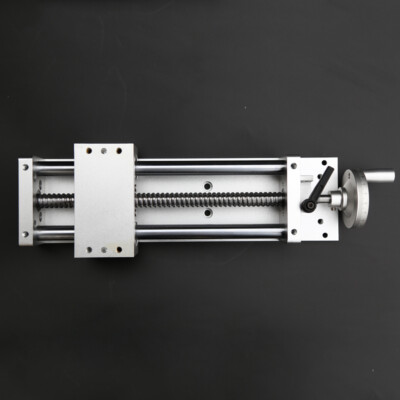 200/400mm CNC Manual Sliding Table XYZ Axis  Linear Guides Cross SFU1605