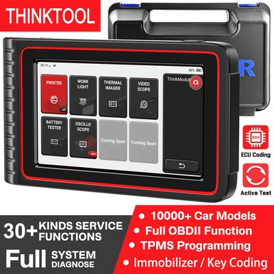 THINKCAR THINKTOOL OBD2 Scanner All System Diagnostic Tool ECUCoding Active Test