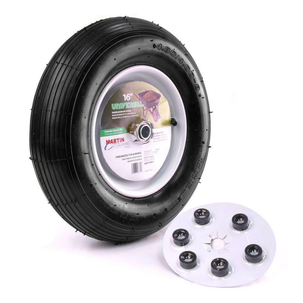 Wheelbarrow Wheels Universal Garden Cart Wheel Hub 3/4 ...