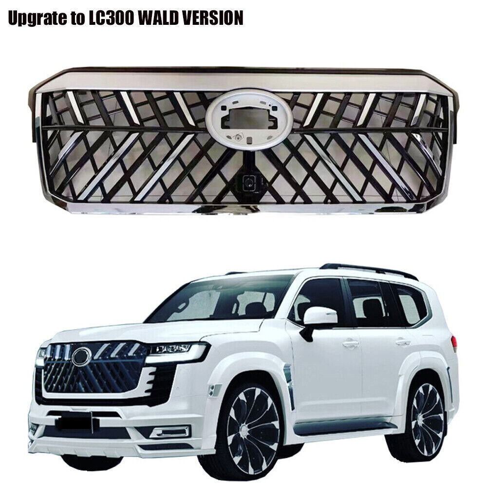 Grille Fits for Toyota Land Cruiser LC300 2022 2023 Upgrate