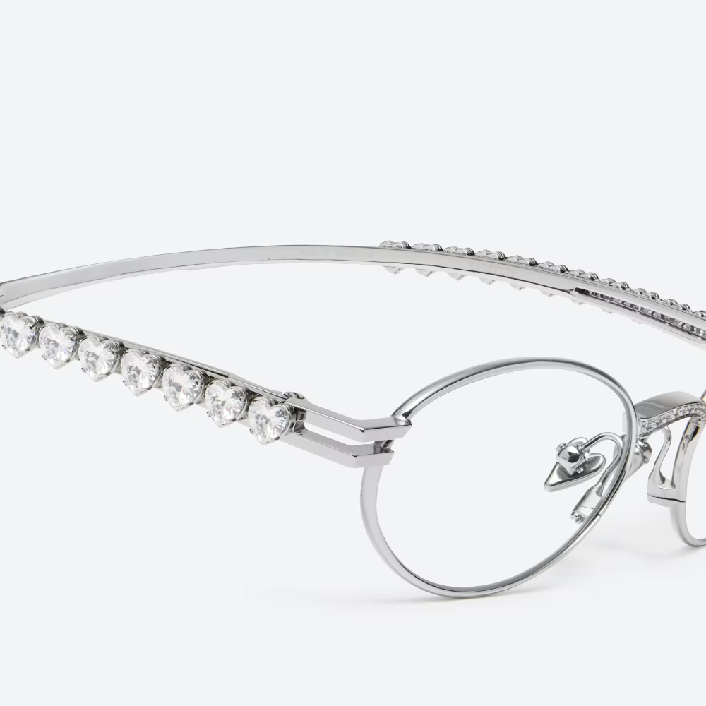 Pre-owned Gentle Monster X Jennie Jentle Salon Barrette 02silver Metal Clear Dstwi61kt3ji
