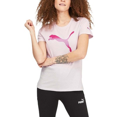 

Puma Modern Gradient Crew Neck Футболка с коротким рукавом Женские фиолетовые повседневные топы 67, Фиолетовый