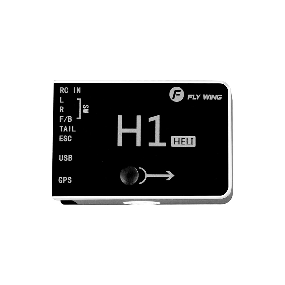 FLYWing H1 RC GPS Helicopter Flight Controller 6CH for FW2450L FW450 ALIGN T-REX