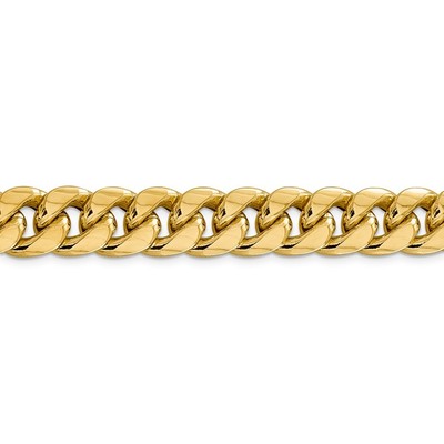 14k 12.6mm Semi-Solid Miami Cuban Chain