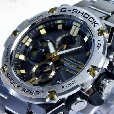 Pre-owned G-shock Casio G-steel Gst-b100d-1a9jf Men\\\\\\\'s Watch