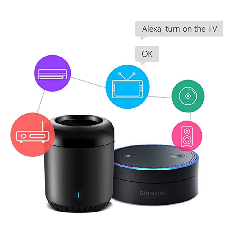 Original RM Mini 3 WiFi+IR Smart Home APP Remote Control for Alexa Google Home