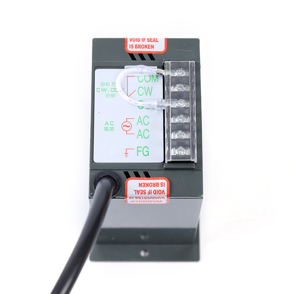 Gear Motor Electric Motor Variable Speed Controller Single-Phase with Variable Speed Controller125RPM Single Phase Worm Gear Motor High Torque Deceleration Speed Reduction120W AC110V