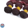 #99J Burgundy Bundles Human Hair Wine Red Body Wave Bundles 16 18 20 Inch Unprocessed Brazilian Virgin Hair 3 Bundle 50 Gram Per Bundle Deals Quick Weave Hair Extensions