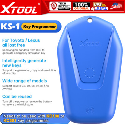XTOOL KS-1 Smart K*ey Emulator All K*ey Lost Programmer for PAD3/D8/KC100/KC501