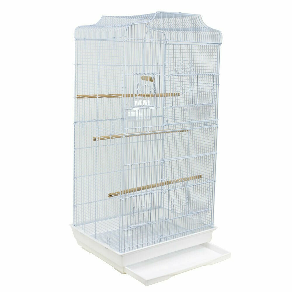 large white bird cage with stand in Newcastle, Tyne and Wear Gumtree