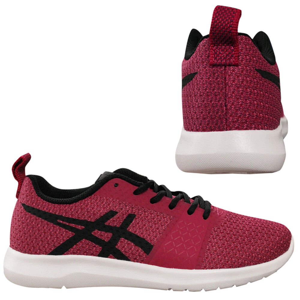 Asics Kanmei Femmes Lacet Rose Chaussures Sport Baskets Basse