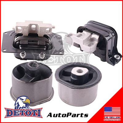 Engine Motor Mounts Trans. Mount 4Pcs Set for Chrysler Cirrus 95-97 L4 2.4L