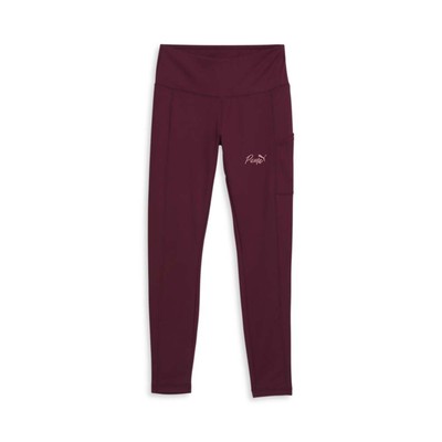 Женские красные леггинсы с завышенной талией Puma Live In Athletic Casual 67795122