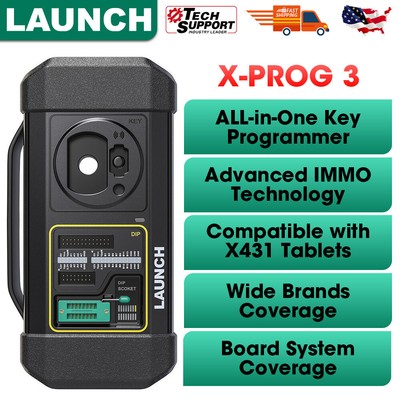 LAUNCH X431 PAD 7 X-PROG 3 Car Diagnostic Scanner Tool IMMO Key Programming TPMS