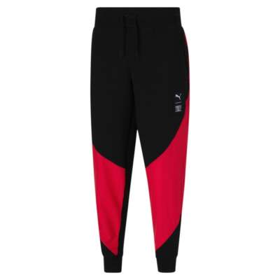 

Puma First Mile X Fleece Joggers Мужские черные повседневные спортивные 52344701, Черный, Puma First Mile X Fleece Joggers