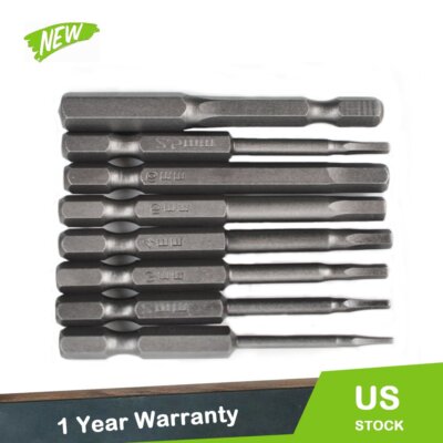 Hex Key Allen Bit Set Quick Change Connect impact driver power drill metric Long
