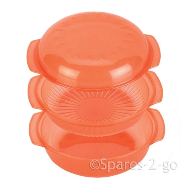 Whirlpool Dishwasher Safe Microwave Oven Steamer Dish Steaming Rack Steam Pot eBay