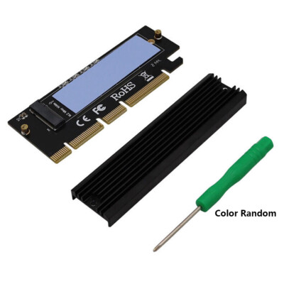 M.2 PCIe NVMe SSD to PCI-E Express 3.0 X4 X8 X16 Adapter Card Full Speed 2280