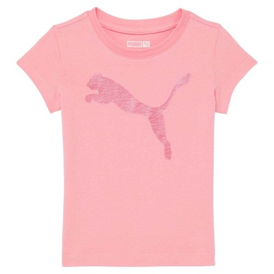 

Повседневные топы Puma Untamed Pack Ctn Jersey Graphic для девочек, размер , 858271-03, Розовый, Puma Untamed Pack Ctn Jersey Graphic Tee