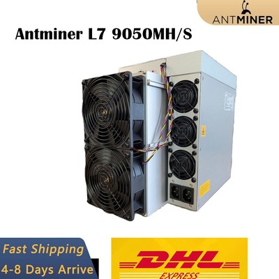 New BITMAIN Antminer L7 9050MH/S LTC & DOGE Miner