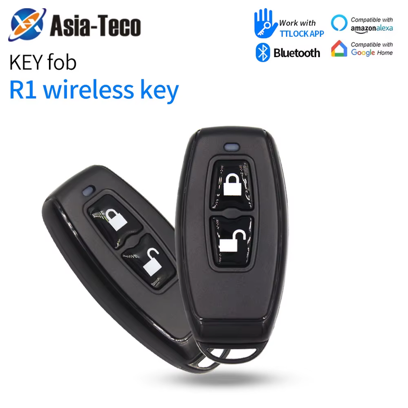 TTlock Key Fob R1 2.4GHz Wireless Remote Control for Smart Lock Door Access Devi