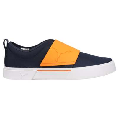 

Puma El Rey Ii Slip On Mens Blue Sneakers Повседневная обувь 374785-12, Синий, Puma El Rey Ii Slip On