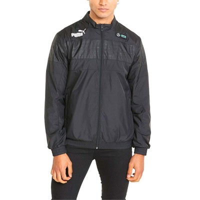 

Puma Mapf1 Sds Logo FullZip Jacket Мужская черная повседневная спортивная верхняя одежда 53350201, Черный, Puma Mapf1 Sds Logo FullZip Jacket