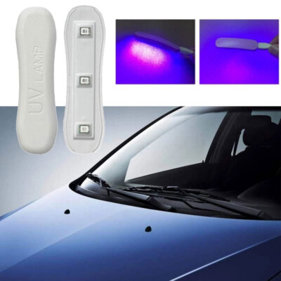 Car Glass Cure Light Window Resin Cured UV Lamp Lighting Windscreen Repair Tool,
