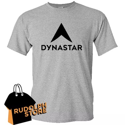 Ski Dynastar Men's Grey T-shirt Size S to 5XL