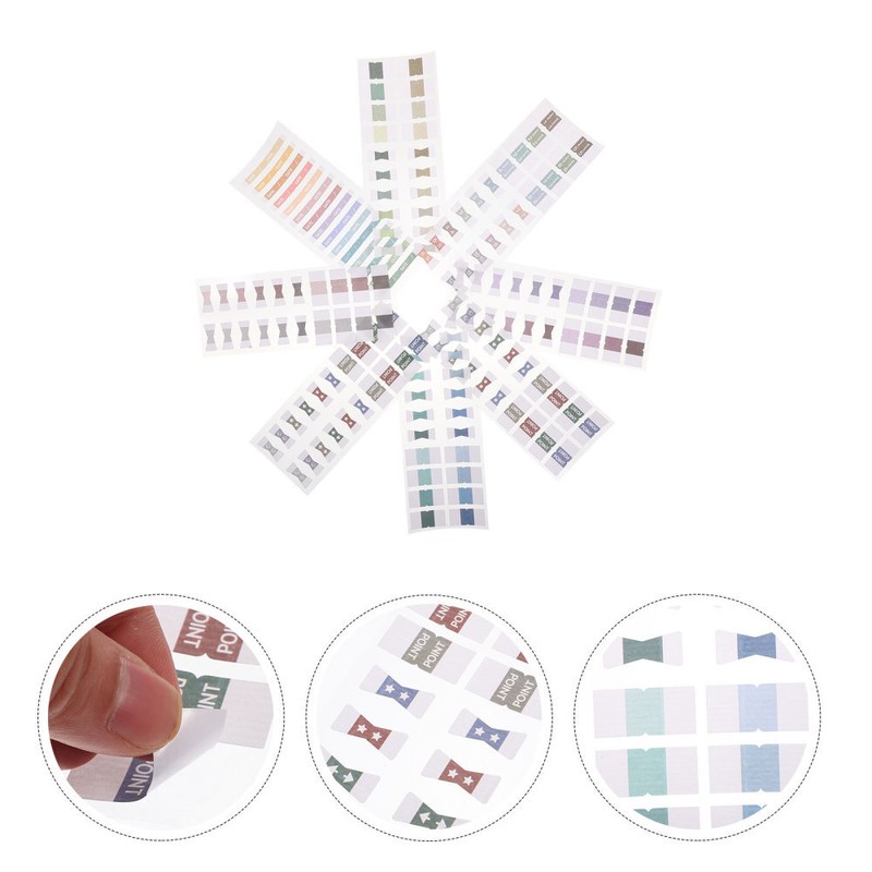  3 Bags Accessoires De Journal Autocollant D'Index D'Ã©Tiquette