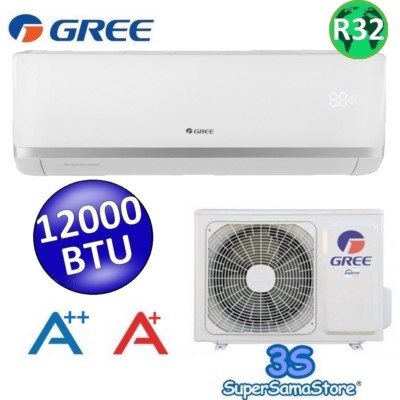 3S SPLIT KLIMAANLAGE KLIMAGERÄT GREE ARGO BORA INVERTER 12000 BTU 3,5 KW A++ R32