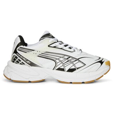 Puma Velophasis Technisch Lace Up  Mens White Sneakers Casual Shoes 39093201